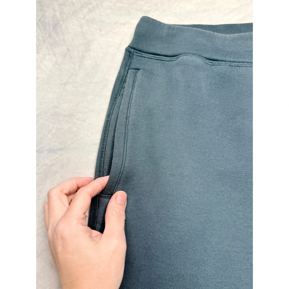 Figs‎ Mens Fleece Lined Jogger Sweatpants Blue Gray M22LW2006 Size Large
